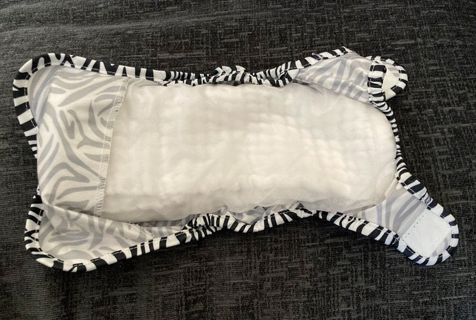 mioduo nappy folded with liner