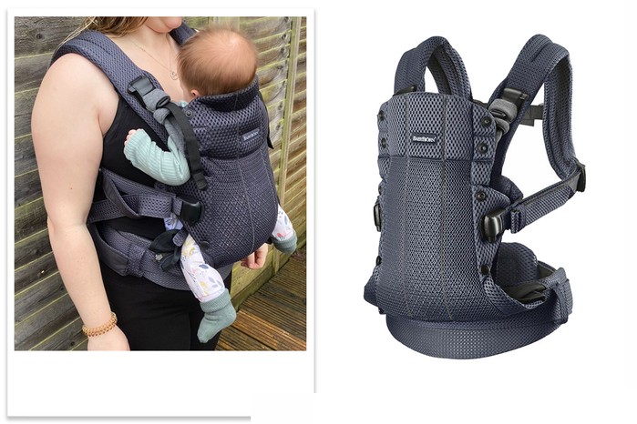 Baby Bjorn harmony carrier tested with a baby