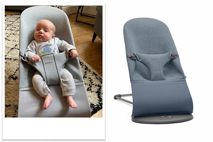 BabyBjorn Bouncer tester picture and product shot