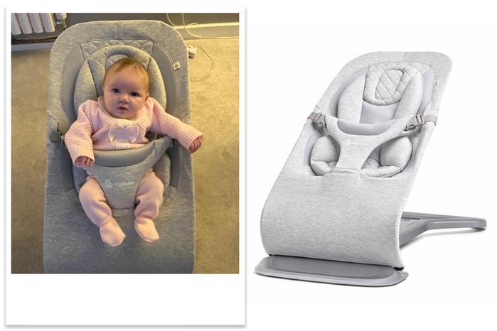 Ergobaby Evolve tester picture and product shot