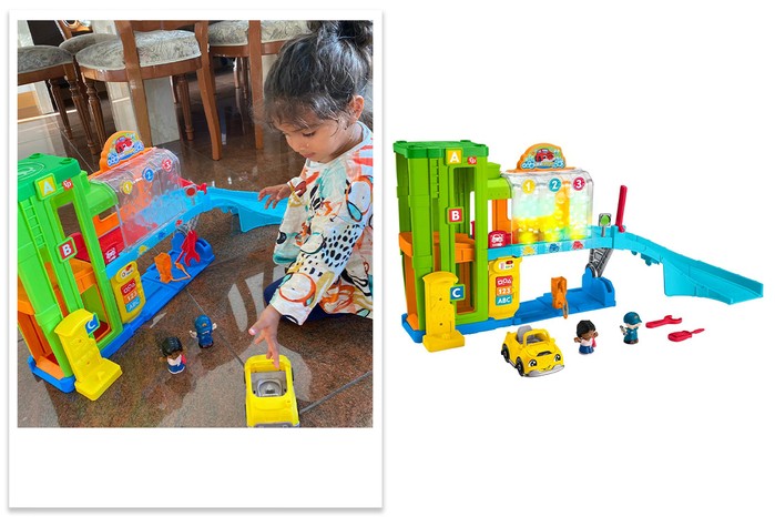 Fisher-Price® Little People® Light-Up Learning Garage tester picture and product shot
