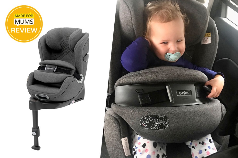 Picture of PR shot of Cybex Anoris T and baby in car seat