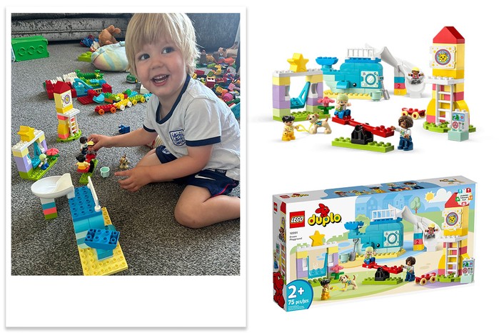 LEGO DUPLO Town Dream playground tester picture and product shot