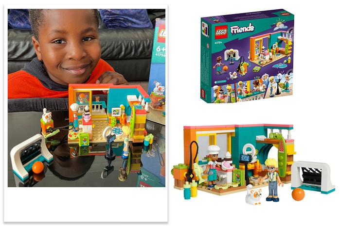 Lego Friends Leo's House with child tester