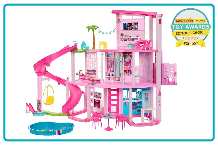 MadeForMums Toy Awards Editors Choice 1588-Barbie Dreamhouse Playset