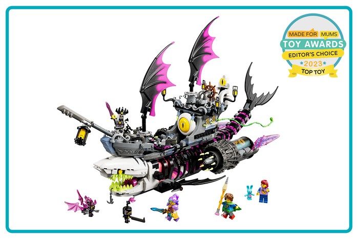 MadeForMums Toy Awards Editors Choice LEGO DREAMZzz Nightmare Shark Ship
