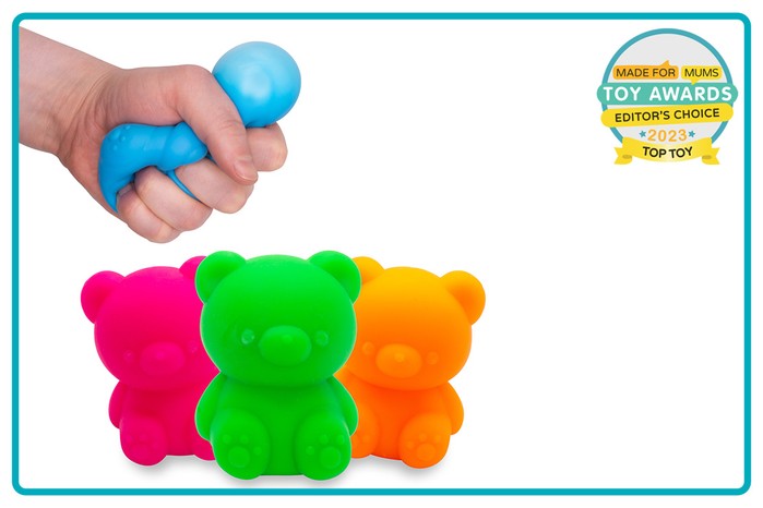 MadeForMums Toy Awards Editors Choice SCRUNCHEMS SQUISHY NEON SCENTED BEARS