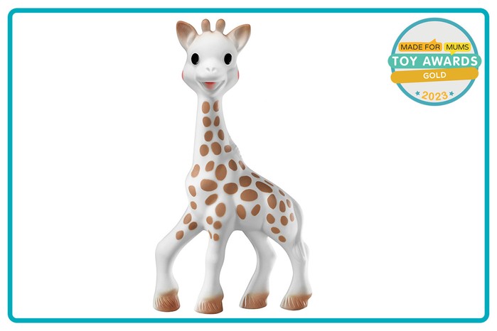 MadeForMums Toy Awards Gold winner Sophie la girafe