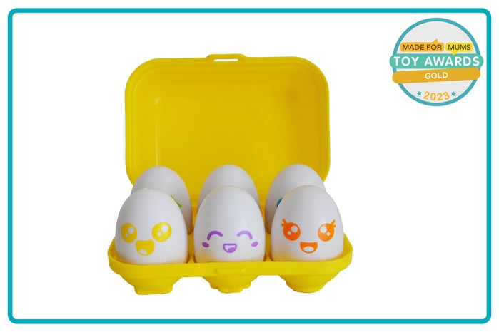 MadeForMums Toy Awards Gold winner Toomies NEW Hide Squeak Eggs
