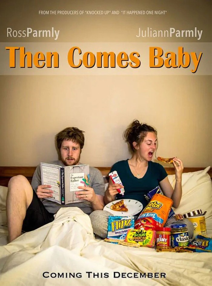 movie poster mockup of Then Comes Baby