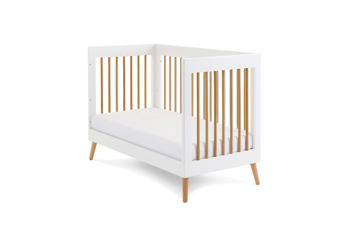 Obaby Maya Mini Cot Bed with side removed