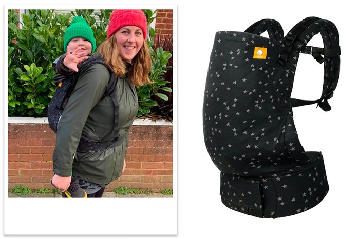 Tula Preschool carrier tested with a toddler