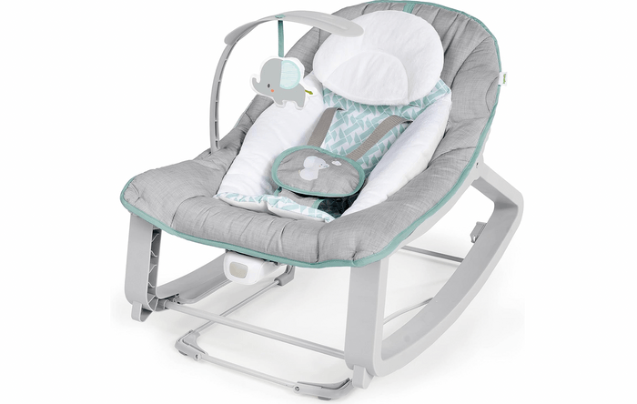 Ingenuity Keep Cozy 3-in-1 Grow with Me baby bouncer and chair