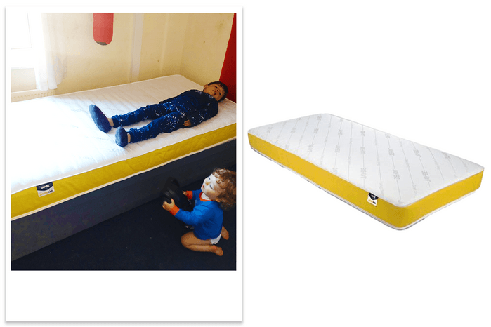 Jay-Be Just Kids Anti-Allergy Just Sprung Mattress being tested