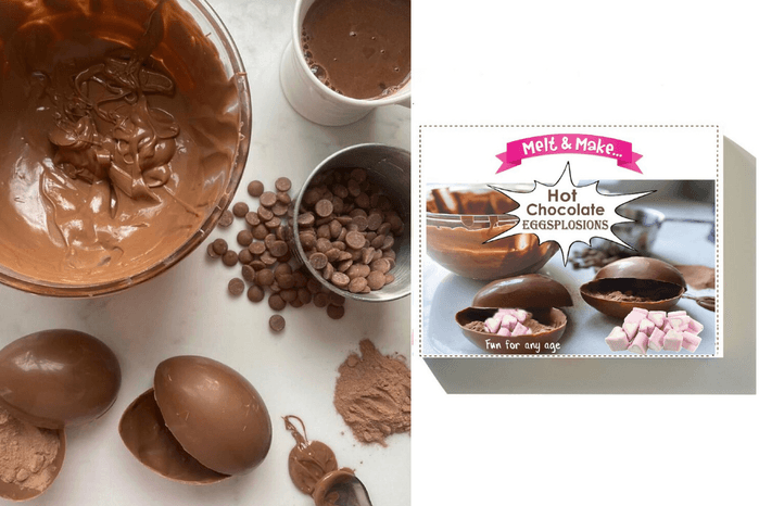 Melt And Make Hot Chocolate Eggsplosions