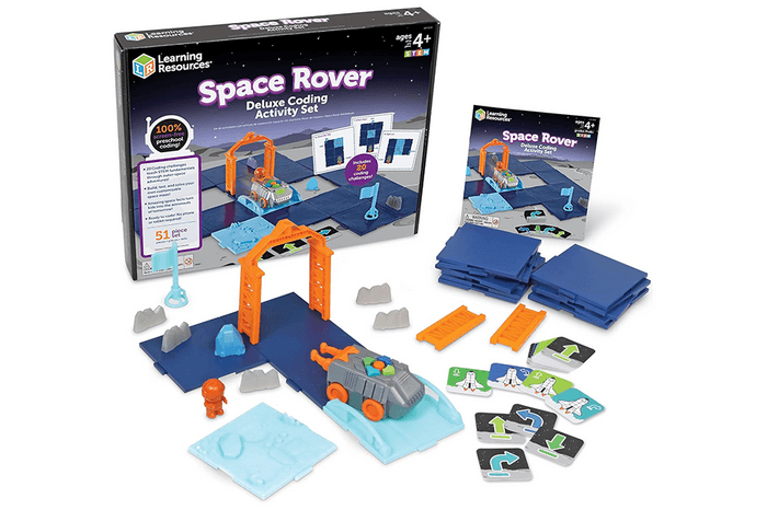 Space rover coding toy